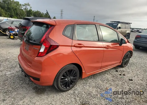 2018 Honda Fit Sport из США, поврежденный, VIN 3HGGK5G61JM719256